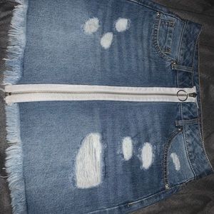 Jean skirt